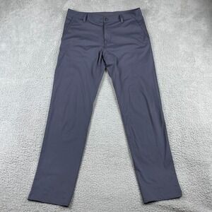 Rhone‎ Commuter Pants Mens 34x32 Gray Performance Trousers Travel Golf